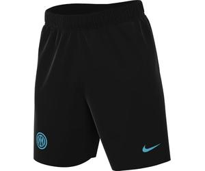 Inter Milano 2025/26 Stadium Home Nike Dri-Fit Replica Pantaloncini Calcio Uomo, Nero/Chlorine Blue, HJ4676-010, S