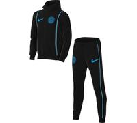 Inter Milano Nike HM3062-010 - Tuta da calcio in tessuto per bambini più grandi, colore: Nero/Blu clorina/Lione Blue, HM3062-010