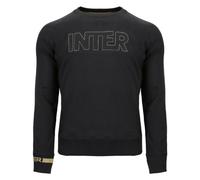 Inter Offer Felpa Girocollo Felpa, Uomo, Nero, XL