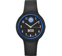 LOWELL FC INTER UNISEX 37mm OROLOGIO DA POLSO CON CINTURINO IN SILICONE nero