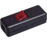 Interbr 8010-104.01 interruttore a filo passante nero rosso 2 x off / on 10 1