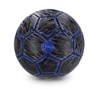 Inter - Pallone Da Calcio, Misura 2 e 5, Prodotto Ufficiale Nero