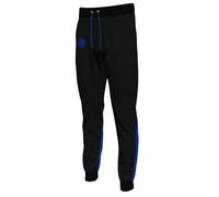 Inter Pantalone Lungo Uomo in 100% Cotone in French Terry Tuta Prodotto Ufficiale (IT, Testo, XL, Regular, Regular, Modello 2030)