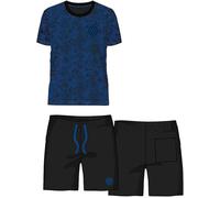 Inter pigiama corto ragazzo 100% cotone mezza manica+pantaloncino (j20 2070)