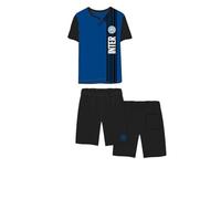 Inter pigiama corto uomo in cotone mezza manica art. J10 2065 (royal, S)