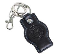 Inter Portachiavi Pelle Prodotto Ufficiale Official Merchandising 151786, Nero