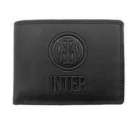 Inter Portafoglio in Pelle Prodotto Ufficiale Official Merchandising, Nero