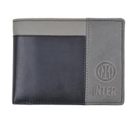 Inter Portafoglio Pelle Nerazzuro con logo in rilievo, Prodotto Ufficiale 153304