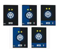 INTER Quaderno A4, 2ª-3ª Elementare, Rigatura 5mm, 96 Pagine, 100g/m²