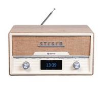 Inter Sales Retro DAB+/FM Radio con CD/BT/USB MDA-525LW 111161100160