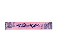 Inter - Sciarpa Bold Collection, Collezione Graffiti, Sciarpa Unisex Adulti, Made in Italy, Prodotto Ufficiale, Colore Rosa
