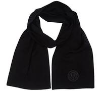 Inter , Sciarpa Ricamo 3D Prodotto Ufficiale Official Merchandising, Nero, Taglia unica
