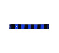 Inter Sciarpa Tubolare Nuovo Logo a Righe, Acrilico, Unisex Adulto, Nero/Blu, Taglia Unica