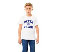 Inter T-Shirt Bambina, Prodotto Ufficiale, Collezione Back to Stadium