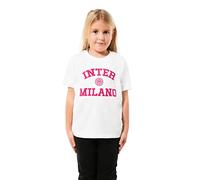 Inter T-Shirt Bambina, Prodotto Ufficiale, Collezione Back to Stadium
