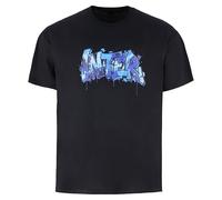 Inter - T-Shirt Bold Collection, Collezione Graffiti, Maglietta da Bambini, Prodotto Ufficiale, Colore Nero, Taglia 6 Anni