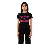 Inter T-Shirt Donna, Prodotto Ufficiale, Collezione Back to Stadium