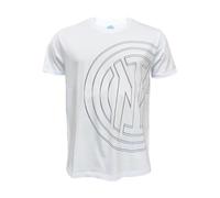 Inter T-Shirt Oversized Logo Bianca