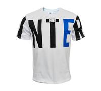 Inter T-Shirt Oversized Wordmark Bianca