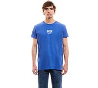 Inter T-Shirt Regular, Unisex-Adulto, Blu Royal, Medium