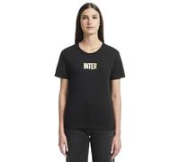 Inter T-Shirt Ufficiale - Back To Stadium 22:43 - Logo con Serpende e Due Stelle, Calcio, Sport, 100% Cotone