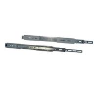 Inter-Tech 20" Teleskopschienensatz per IPC grigio Ferroviario rack 88887204