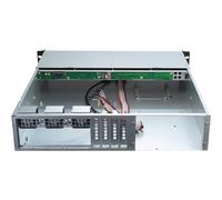 Inter-Tech 2U 2404L S-ATA Supporto Server Nero Grigio micro ATX 88887348