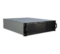 Inter-Tech 3U-30240 Supporto Nero (3U-30240 Rack Black - - Motherboard Mini ITX,