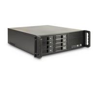 Inter-Tech 3U-3508 Supporto Nero (Case IPC Storage 3U-3508, o. PSU)