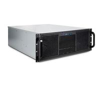 InteR-Tech 4u 40255 Supporto Nero, Grigio (inteR-Tech Ipc 4U-40255 - RacK-Monterb)