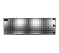 Inter-Tech 88887141 IPC griglia frontale 3U nero, chiudibile a chiave