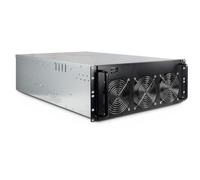 Inter-tech 88887236 4u Rack Nero,Argento