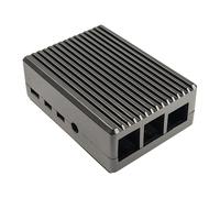 Inter-Tech 88887359 Custodia Raspberry Pi Raspberry Pi Nero Alluminio 90 mm CASE