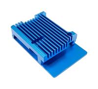 Inter-Tech 88887360 Custodia Raspberry Pi Raspberry Pi Blu Alluminio 86 mm CASE