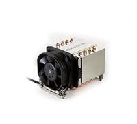 Inter-Tech A-24 Processore Refrigeratore 6 cm Alluminio, Nero