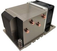 Inter-Tech A-38 Processore Refrigeratore 6 cm Nero 1 pz (Inter-Tech Khler A-38 2HE aktiv nac) NEW