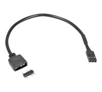INTER TECH ADAPTADOR 1X 3PIN 5V RGB - 1X CONECTOR VDG, 20 CM RETAIL