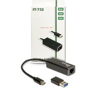 INTER TECH ADAPTADOR USB LAN ARGUS IT-732 GIGABIT ETHERNET