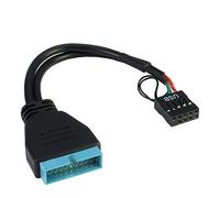 Inter-Tech - Adattatore da USB 3.0 a USB 2.0, 9 Pin