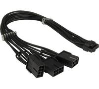 Inter-Tech Adattatore GPU-02 (12 + 4 pin su 3 x 8 pin PCIe) 34 cm