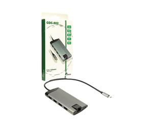 Inter-Tech Argus Gdc-802 Usb-C 3.1 Dockingstation La carica/docking 88885551