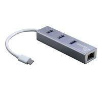 Inter-Tech Argus IT-410-S USB 3.2 Gen 1 (3.1 Gen 1) Type-C Grigio - Nouvo