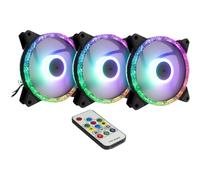 Raffreddamento Aria Inter-Tech 12 cm Argus RS-07 LED RGB 3 ventole