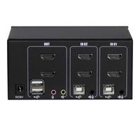 Inter-Tech AS-22HA HDMI switch per keyboard-video-mouse (kvm) Nero ( 88887243 )