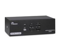 Inter-Tech AS-42HA HDMI switch per keyboard-video-mouse [kvm] Nero (Argus KVM AS