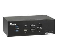 Inter-Tech AS-42HUS switch per keyboard-video-mouse [kvm] Nero (Inter-Tech IPC KVM Switch HDM) [88887412]