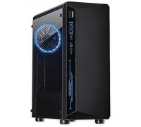 C-3 Saphir Tower Nero, Chassis Tower Nero, Tower, PC, Nero, ATX, ITX, micro ATX, Acciaio, Vetro temperato, Giocare