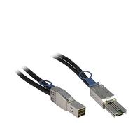 Inter-Tech - 1m SFF 8644 / SFF 8088, SFF 8644, SFF 8088, Nero - SPEDIZIONE GRATUITA