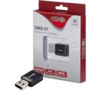 Inter-Tech NetvÃ¦rksadapter USB 2.0 650Mbps TrÃ¥dlÃ¸s