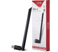 Inter-Tech DMG Di 19 WiFi ADAP. USB Wi-Fi antenna fino a (5dBi) prestazioni Per fino a 600 Mbps.